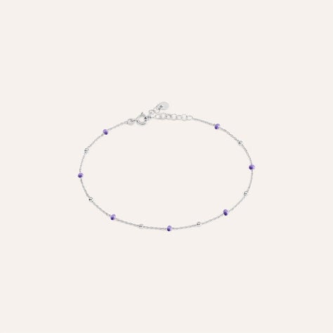 Cavigliera Silver Collection Argento Rodiato Pietra sintetica - Cavigliere Donna | Stroili