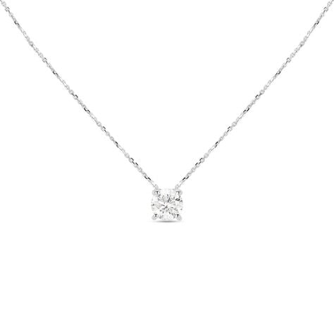 Collana Punto Luce Diamade Oro Bianco Diamante Lab-Grown - Collane Punto Luce Donna | Stroili