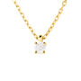Collana Punto Luce Grace Oro Giallo Diamante