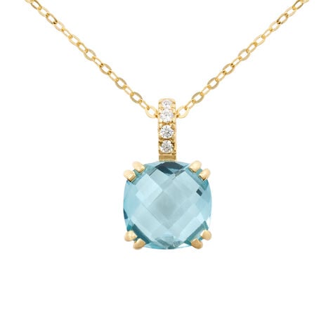 Collana Punto Luce Amélie Oro Giallo Topazio Cubic Zirconia - Collane Punto Luce Donna | Stroili