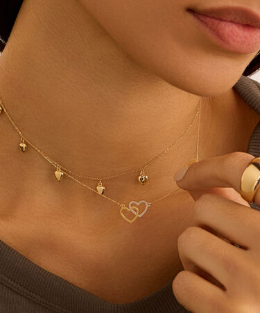 Collana Beverly Oro Bicolore
