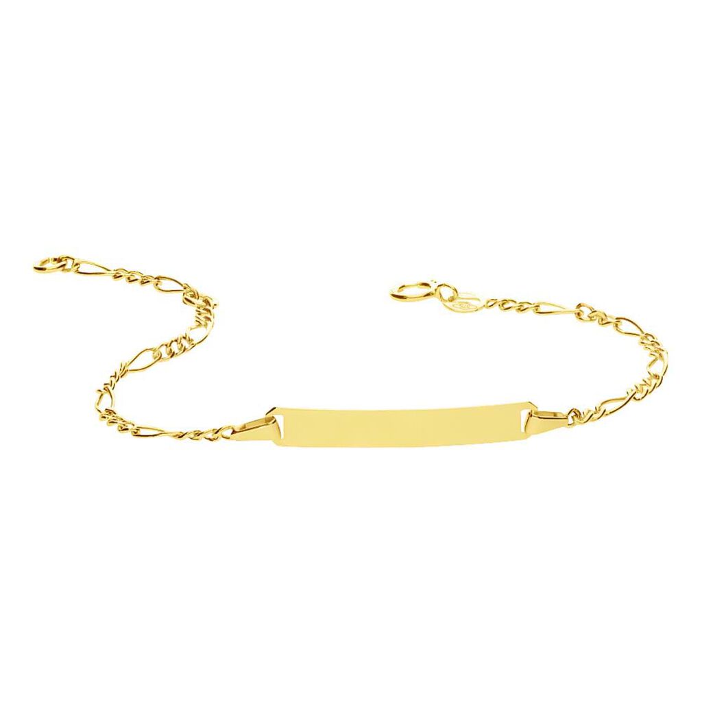 Bracciale Con Targhetta Holy Oro Giallo - Bracciali con Incisione Bambino | Stroili