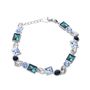Bracciale Violet Ottone Cristallo