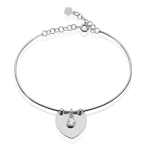 Bangle Silver Collection Argento Rodiato Cubic Zirconia - Bracciali Rigidi Donna | Stroili