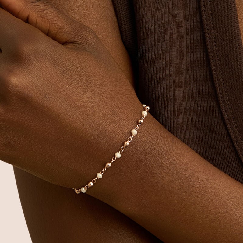Bracciale Silver Soul Argento Rosa Cristallo - Bracciali Donna | Stroili
