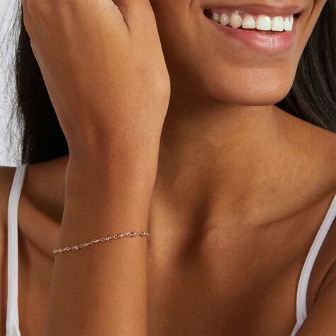 Bracciale Rosario Silver Soul Argento Rosa - Bracciali con Rosario Donna | Stroili