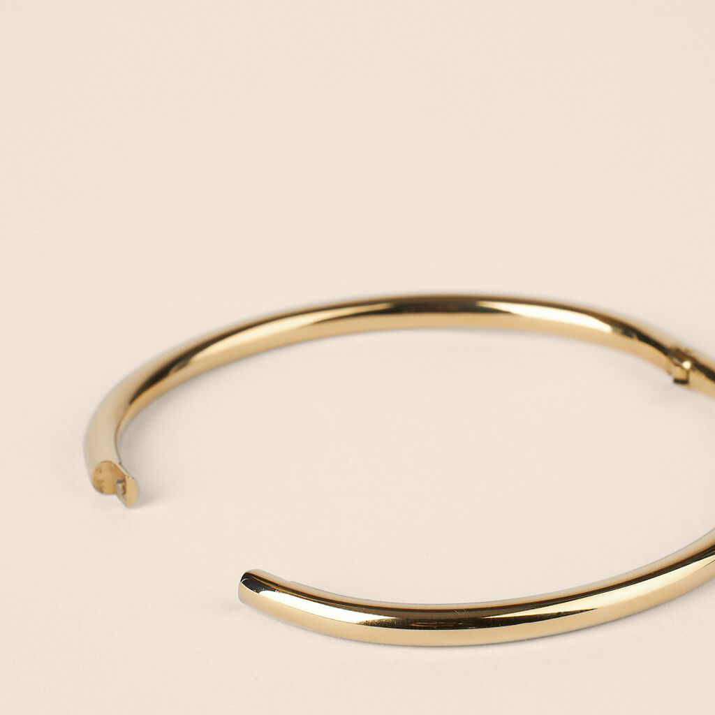 Bangle Lady Code Acciaio Dorato - Bracciali Rigidi Donna | Stroili