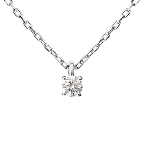 Collana Punto Luce Grace Oro Bianco Diamante - Collane Punto Luce Donna | Stroili