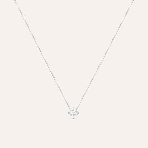 Collana Silver Elegance Argento Rodiato Cubic Zirconia - Collane Donna | Stroili