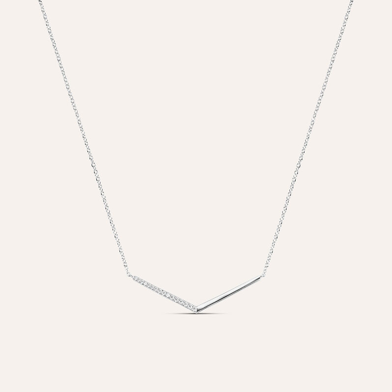 Collana Silver Elegance Argento Rodiato Cubic Zirconia - Collane Donna | Stroili