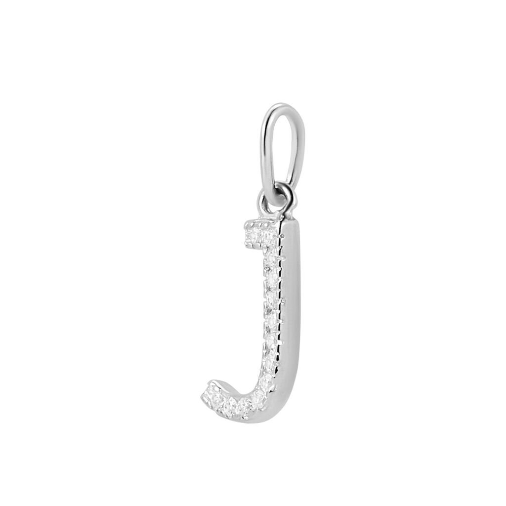 Pendente Poème Oro Bianco Cubic Zirconia - Ciondoli Donna | Stroili
