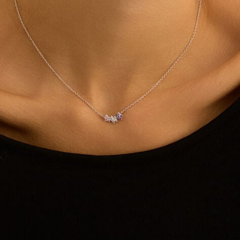 Collana Silver Shine Argento Rodiato Cubic Zirconia - Collane Donna | Stroili