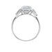 Anello Trilogy Claire Oro Bianco Cubic Zirconia - Anelli con Pietre Donna | Stroili