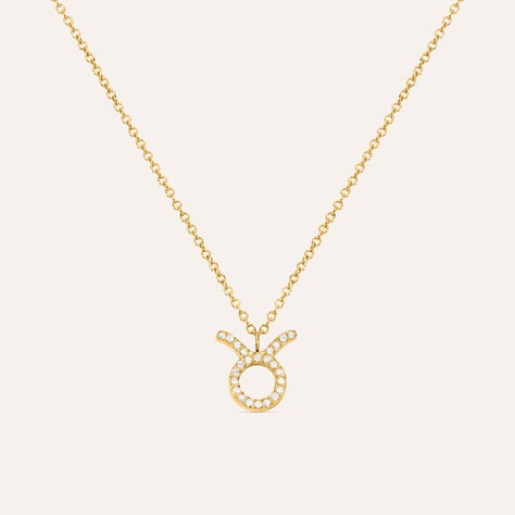 Collana Radiance Acciaio Dorato Cubic Zirconia - Collane Donna | Stroili