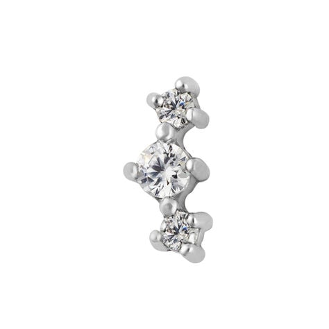 Piercing Orecchio Moonlight Acciaio Cristallo - Piercing Orecchio Donna | Stroili
