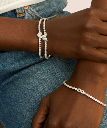 Bracciale Silver Moments Argento Rodiato Cubic Zirconia