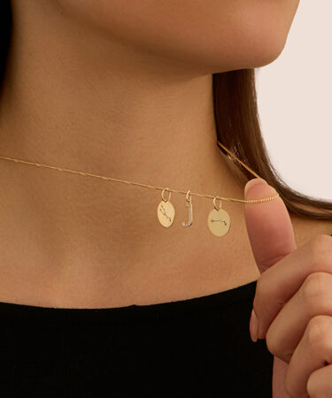 Pendente Po&egrave;me Oro Giallo Cubic Zirconia