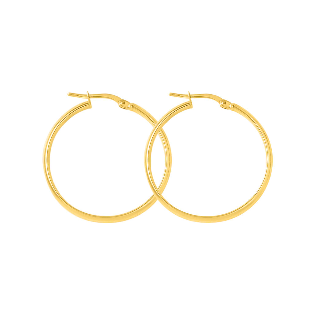 Orecchini A Cerchio Toujours Oro Giallo - Orecchini a Cerchio Donna | Stroili