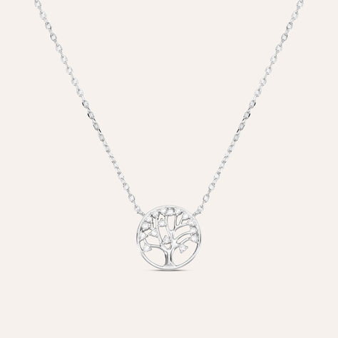 Collana Silver Moments Argento Rodiato Cubic Zirconia - Collane Donna | Stroili