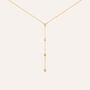 Collana Punto Luce Silver Glow Argento Dorato Cubic Zirconia