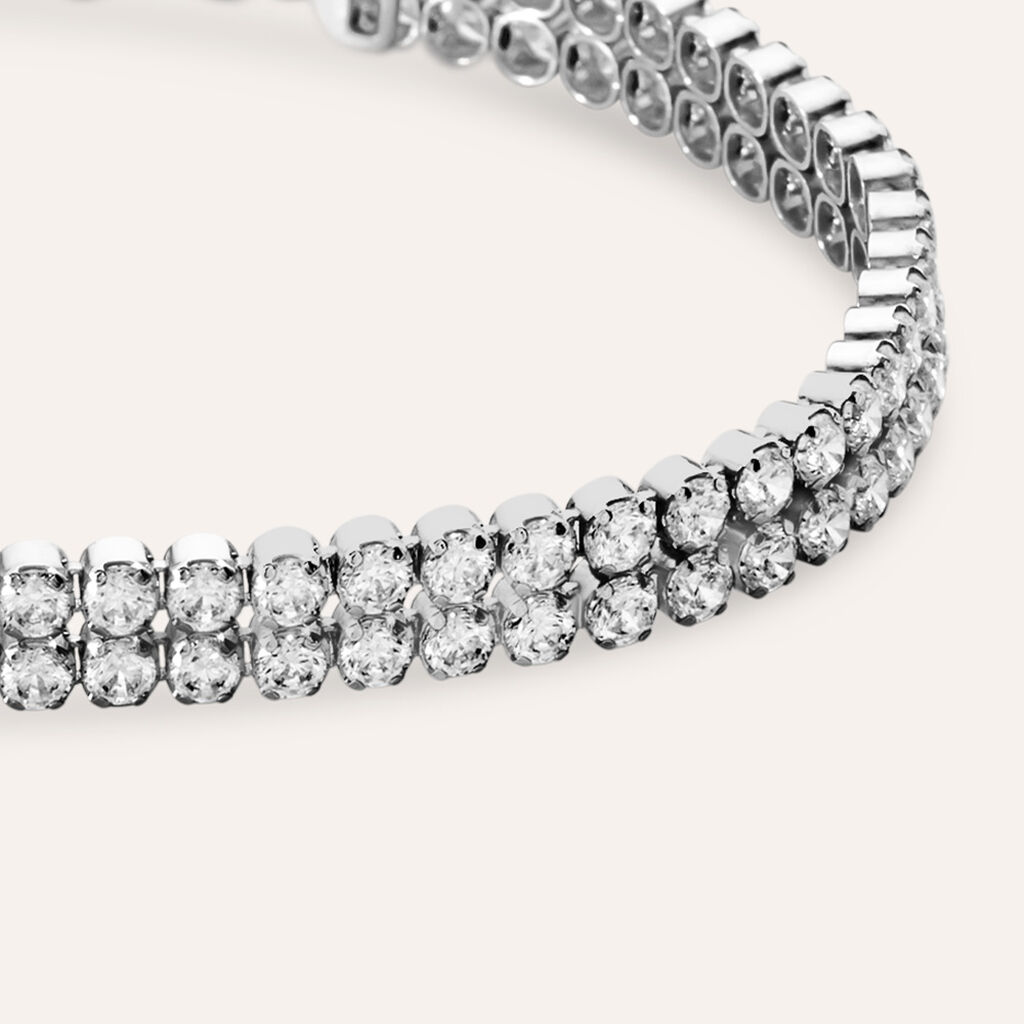 Bracciale Silver Elegance Argento Cubic Zirconia
