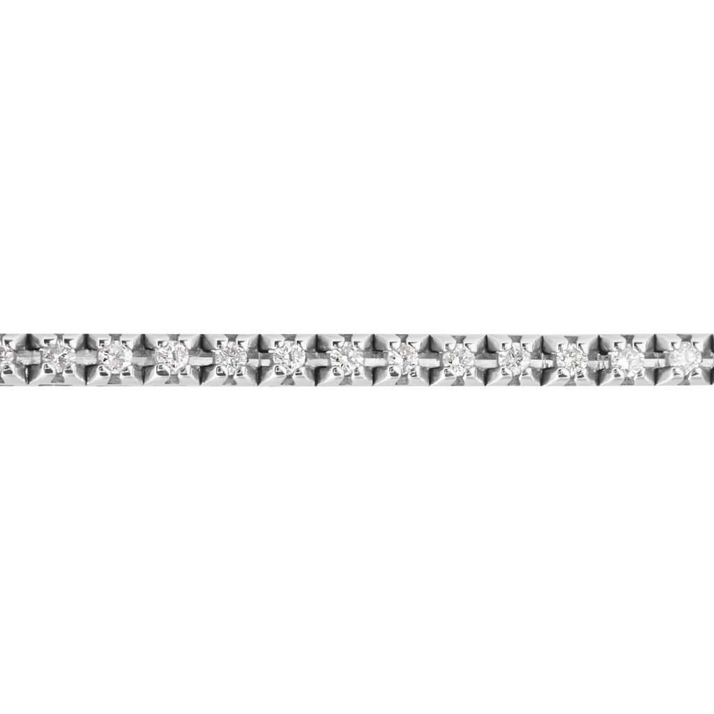 Bracciale Tennis Firmamenti Oro Bianco Diamante - Bracciali Tennis Donna | Stroili