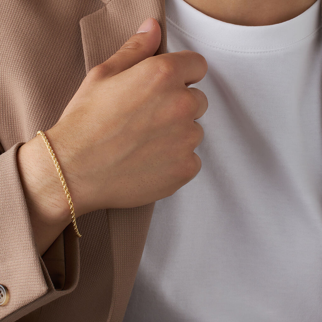 Bracciale Catena L'homme Or Oro Giallo - Bracciali Uomo | Stroili