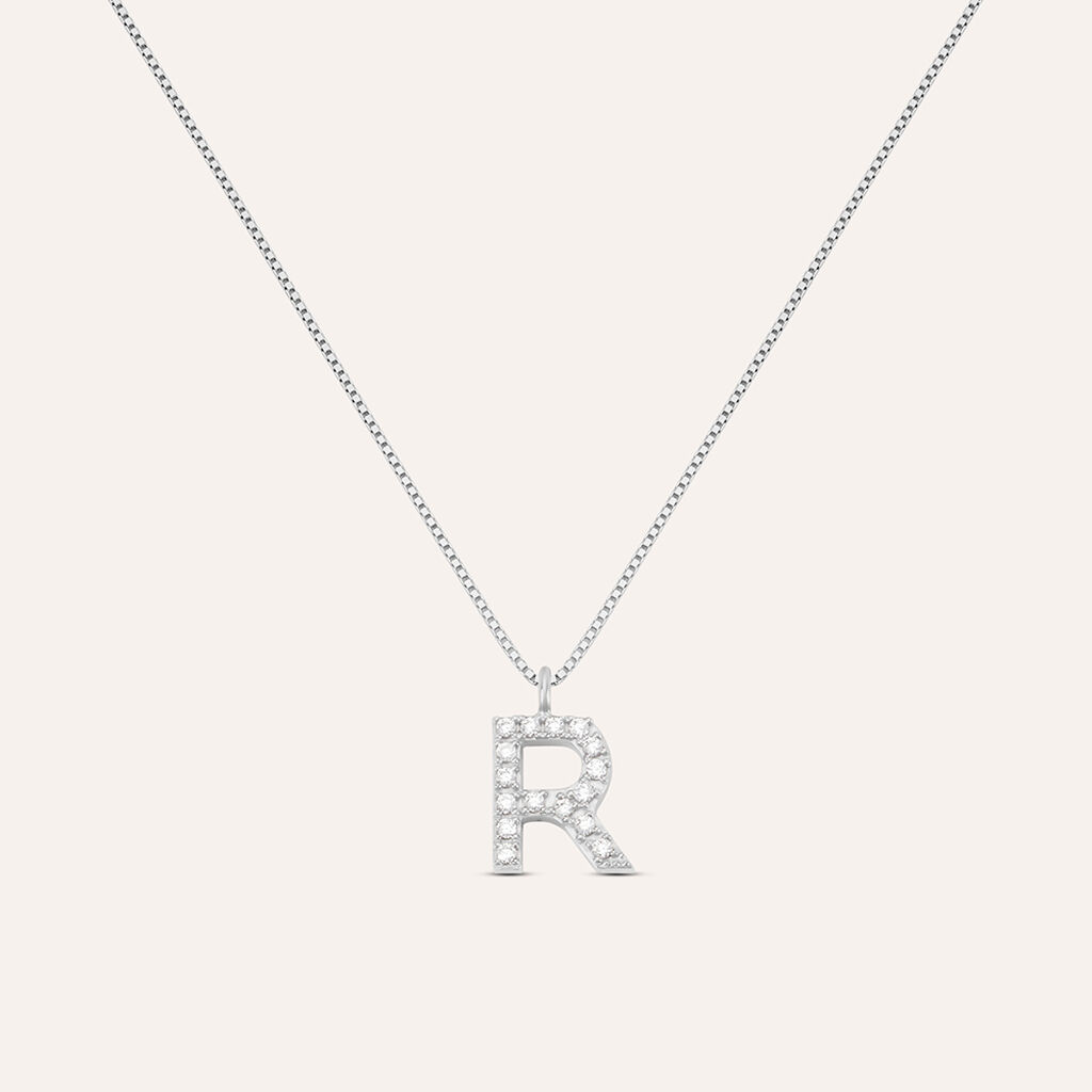 Collana Silver Moments Argento Rodiato Cubic Zirconia