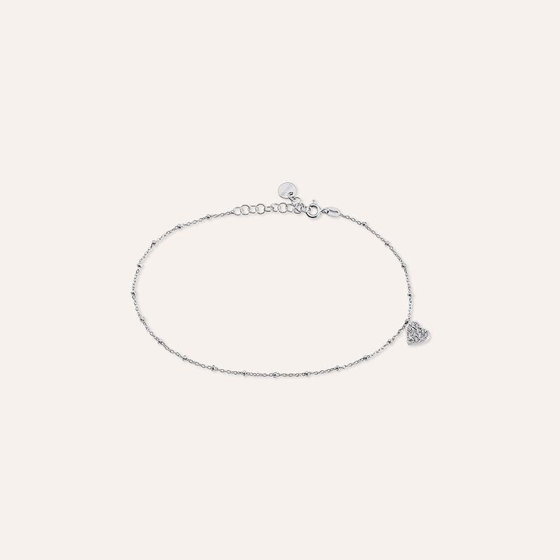 Cavigliera Silver Collection Argento Rodiato Cubic Zirconia - Cavigliere Donna | Stroili