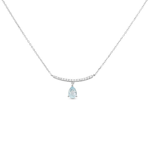 Collana Amélie Oro Bianco Topazio Cubic Zirconia - Collane Donna | Stroili