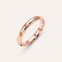 Fede Comoda 3 mm Oro Rosa