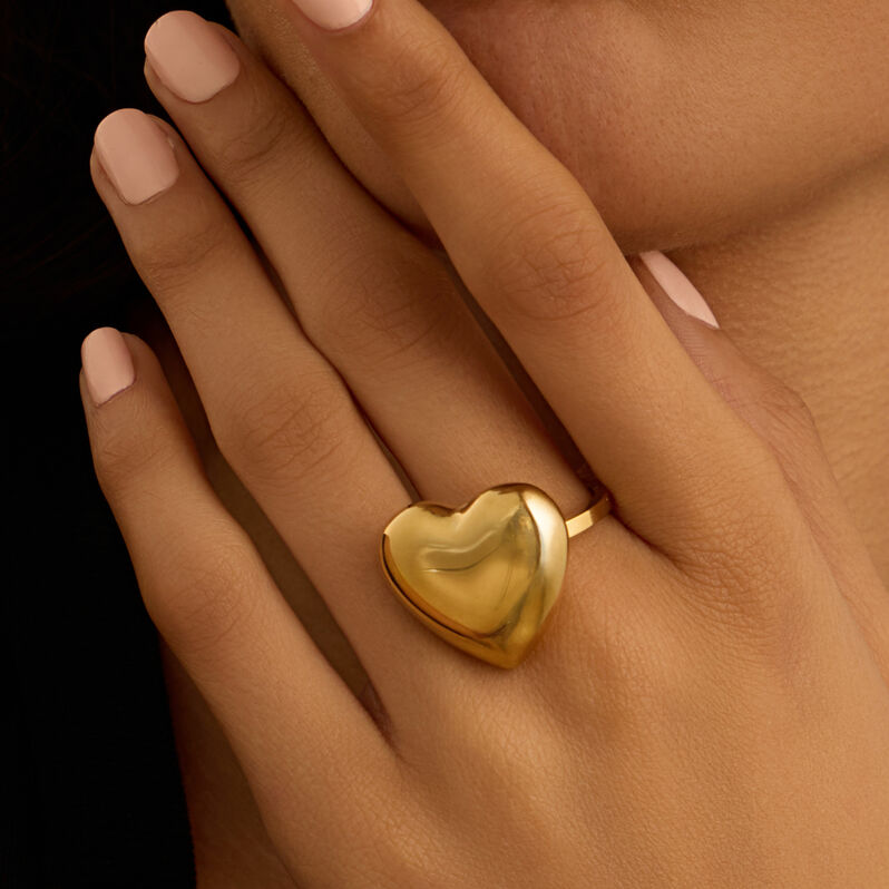 Anello Fantasia Radiance Acciaio Dorato - Anelli Amore Donna | Stroili