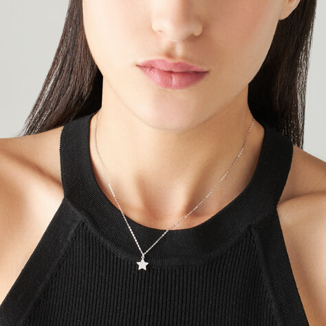 Collana Claire Oro Bianco Cubic Zirconia - Collane Donna | Stroili