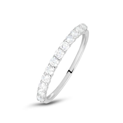 Anello Riviere Claire Oro Bianco Cubic Zirconia - Anelli Riviere Donna | Stroili