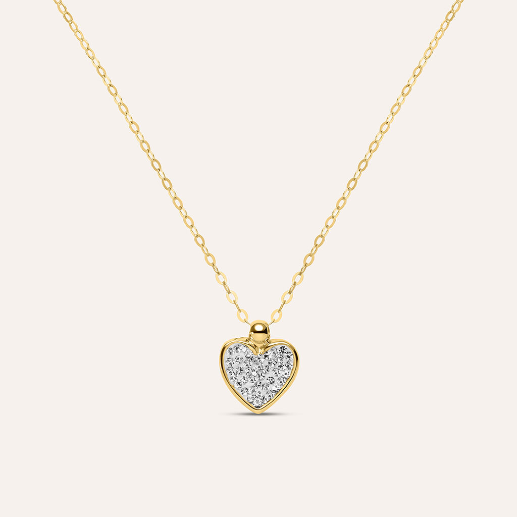 Collana Christelle Oro Giallo Cristallo - Collane Donna | Stroili