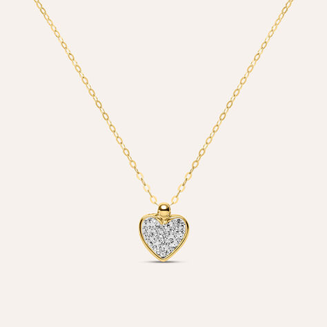 Collana Christelle Oro Giallo Cristallo - Collane Donna | Stroili
