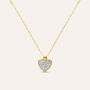 Collana Christelle Oro Giallo Cristallo