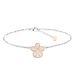 Bracciale Lady Shine Acciaio Bicolore Bianco / Rosa - Bracciali con Incisione Donna | Stroili