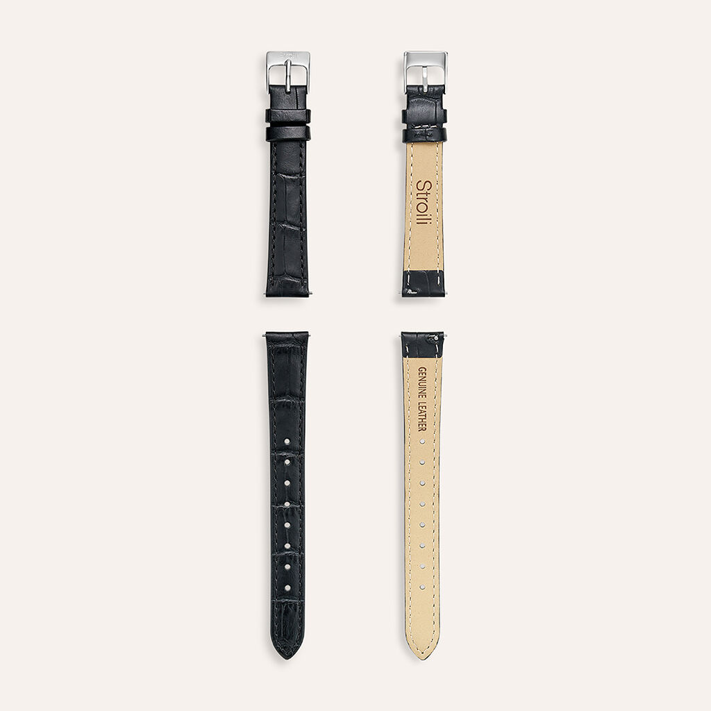 Cinturino Stroili Cinturino Pelle Nero - Cinturini per Orologi Donna | Stroili
