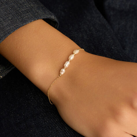 Bracciale Gabrielle Oro Giallo Perla D'Acqua Dolce - Bracciali Donna | Stroili
