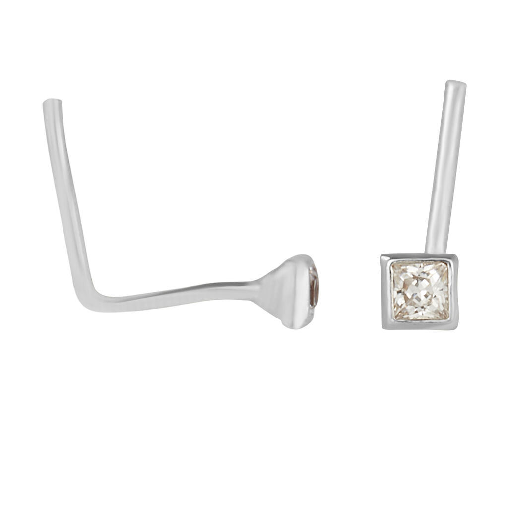 Piercing Naso Bon Ton Oro Bianco Cubic Zirconia - Piercing Naso Donna | Stroili