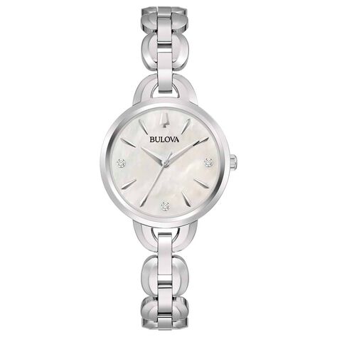 Orologio Al Quarzo Bulova Classic Diamonds 96p230 - Orologi solo Tempo Donna | Stroili