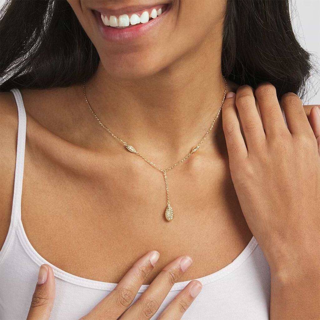 Collana Golden Lover Oro Giallo - Collane Donna | Stroili