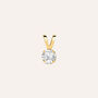 Pendente Punto Luce Poème Oro Giallo Cubic Zirconia