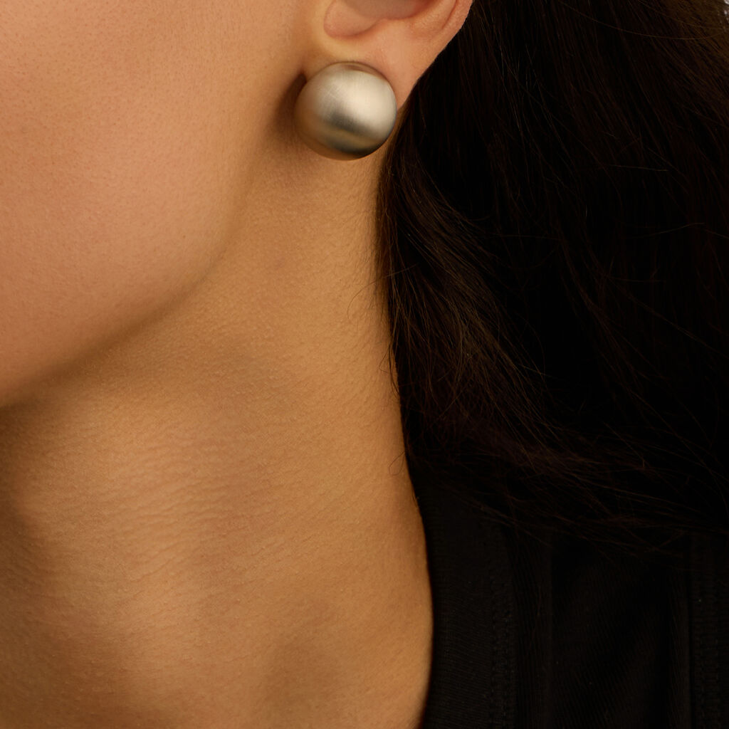 Orecchini Lobo Lady Code Acciaio - Orecchini a Lobo Donna | Stroili