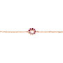 Bracciale Silver Rainbow Argento Rosa Cubic Zirconia
