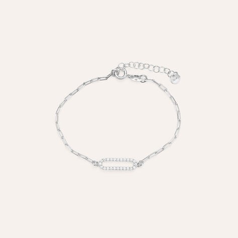 Bracciale Silver Shine Argento Rodiato Cubic Zirconia - Bracciali Donna | Stroili