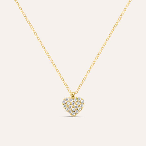 Collana Claire Oro Giallo Cubic Zirconia - Collane Donna | Stroili