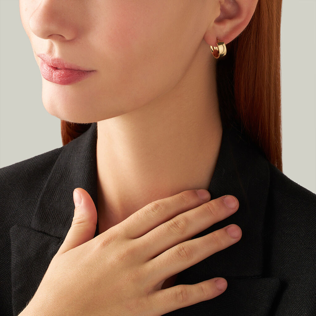 Orecchini A Cerchio Toujours Oro Giallo - Orecchini a Cerchio Donna | Stroili