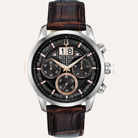 Orologio Al Quarzo Bulova Sutton 96b311 - Orologi con Datario Uomo | Stroili